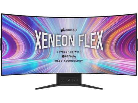 Corsair Xeneon Flex 45WQHD240 Ultrawide OLED HDR Curved Gaming Monitor 45" 3440x1440 QHD 240Hz 0.3ms
