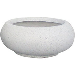 MarHome Κασπώ Fiberclay Λευκό 30x13cm