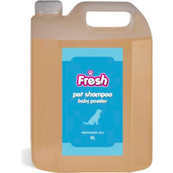 FRESH Επαγγελματικό σαμπουάν για σκύλους Baby Powder 4 λίτρα
