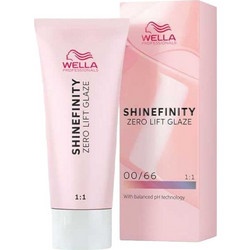 Wella Shinefinity Zero Lift Glaze 00/66 Violet Booster Μόνιμη Βαφή Μαλλιών 60ml