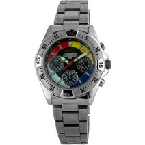 Chronotech Γυναικείο Ρολόι με Γκρι Μεταλλικό Μπρασελέ CT8965-15M