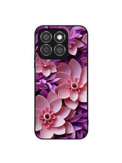 Sonique 3D Flower Series Θήκη (Honor X8b) Ροζ