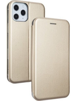 Beline Etui Book Magnetic iPhone 12Pro Max 6,7'' zloty/gold