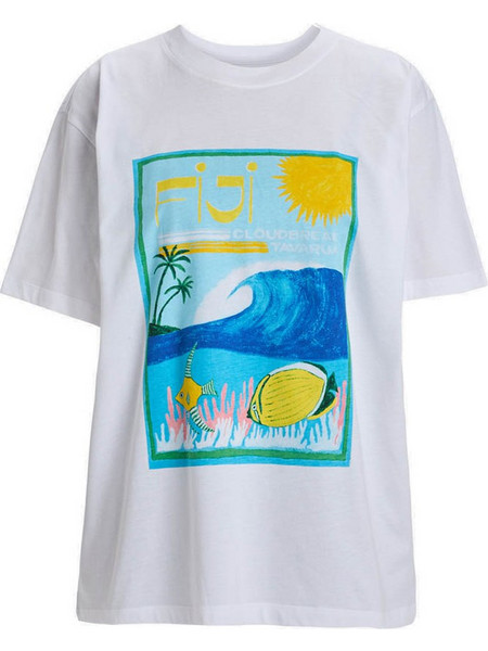 Roxy Γυναικεία κοντομάνικη μπλούζα Atlas - Short Sleeves T-Shirt BRIGHT WHITE FI
