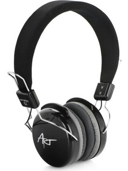 Art AP-60 Ενσύρματα Ακουστικά On Ear Μαύρα