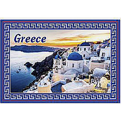 Μαγνητάκι Greece Ελληνικό Τοπίο 8x5,5cm