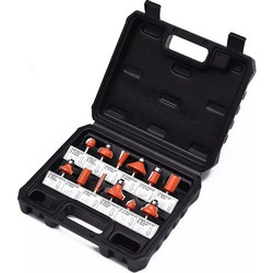 Σετ φρέζες ξύλου για ρούτερ - 12pcs - Φ12mm - Finder - 197748