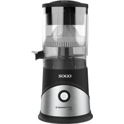 Sogo EXP-SS-5290 Ηλεκτρικός Αυτόματος Λεμονοστίφτης Πορτοκαλοστίφτης από Ανοξείδωτο Ατσάλι 350ml