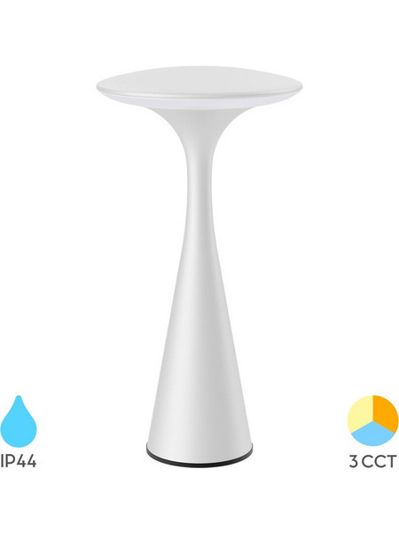 Φωτιστικό Επιτραπέζιο Braytron BK06-00090 Λευκό (White) CCT3