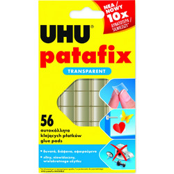ΚΟΛΛΑ UHU PATAFIX TRANSPARENT (ΔΙΑΦΑΝΗ) 56 TEM