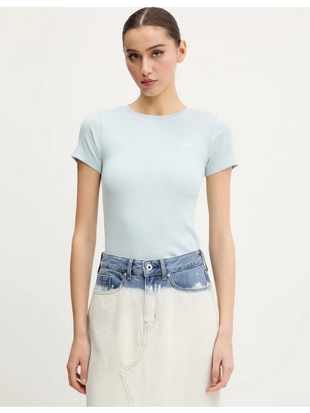 Γυναικείο t-shirt ριπ embro slim - organic cotton gunnar rib W5GP62KA0H1A83L