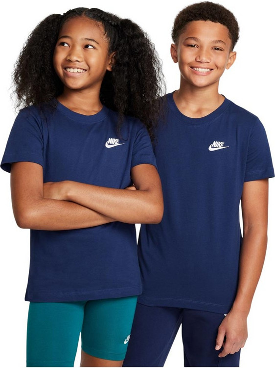 Nike Παιδικό T-Shirt Κοντομάνικο Navy Μπλε FZ5177-410