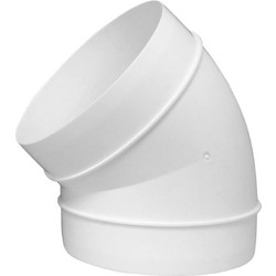 Europlast AL125-45 - Σύνδεσμος Αγωγών Πλαστικός, Γωνιακός 45 Φ125mm