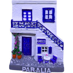 Τουριστικό μαγνητάκι Souvenir - Σετ 12pcs - Paralia - 678429