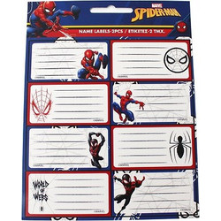 ΕΤΙΚΕΤΕΣ ΣΧΟΛΙΚΕΣ SPIDERMAN H 2 ΤΕΜΑΧΙΑ 777-50246