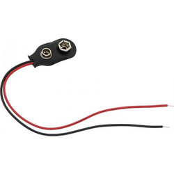 Μπαταριοθήκη 9V μπαταρίας με καλώδιο BH0040 OEM