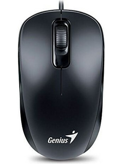 Genius DX-110 Ενσύρματο Ποντίκι Black