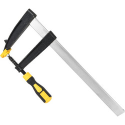 DELI σφιγκτήρας τύπου F DL111230 με μέγιστο άνοιγμα 300mm, μαύρος