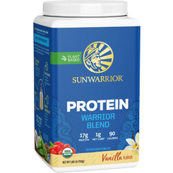 Sunwarrior Warrior Blend Vanilla Φυτική Πρωτεΐνη Γράμμωσης Χωρίς Λακτόζη & Γλουτένη 750gr