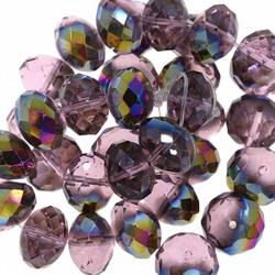 Ροδέλα Κρυστάλλινη Ταγιέ 10x14mm 226107111 5τεμαχια