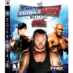 WWE SmackDown Vs Raw 2008 Used PS3