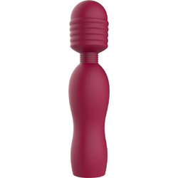 Dream Toys Glam Travel Wand Δονητής Μασάζ Μπορντό