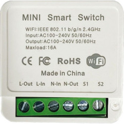 Wi-FI Mini Smart Διακόπτης Διπλός V-TAC 23605VT