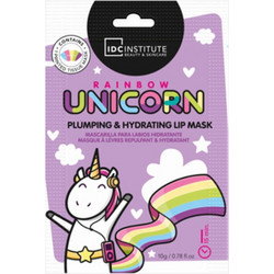 IDC Institute Rainbow Unicorn Plumping & Hydrating Sheet Μάσκα Χειλιών για Ενυδάτωση 10gr