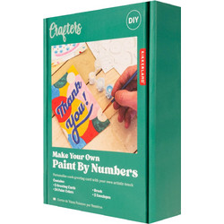 Kikkerland Ευχετήριες Kάρτες Crafters Paint by Numbers