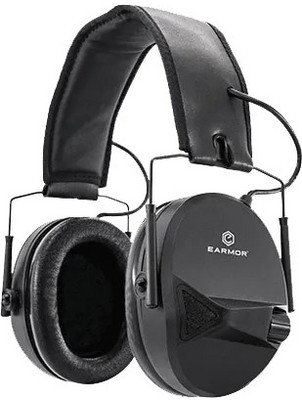 Earmor M30 Black - Ηλεκτρονικές Ωτοασπίδες Μείωσης Θορύβου (NRR 24 | IPX-5)