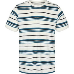 Anerkjendt Akrod Multi Stripe T-Shirt Ανδρικό - Dark Navy (901161-3094)