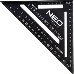 NEO Γωνιόμετρο με πατούρα 150mm 72-102