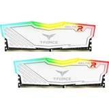 TeamGroup Delta RGB 32GB (2X16GB) DDR5 RAM 6200MHz White