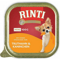 Rinti Gold Mini Turkey & Rabbit 100gr