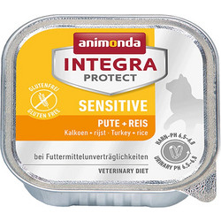 Animonda Integra Protect Sensitive Adult with Turkey & Rice 100gr