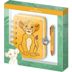Disney The Lion King Diary plush + pen