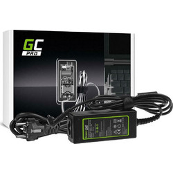 Green Cell Φορτιστής Laptop 33W 19V 1.75A για Asus με Ενσωματωμένο Καλώδιο Τροφοδοσίας AD70P Pro