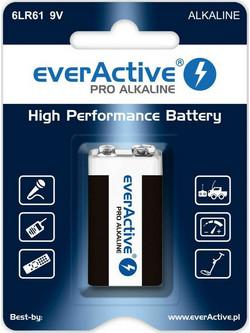 everActive Pro Alkaline 9V 1τμχ