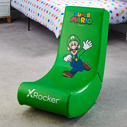 X Rocker Luigi All-Star Collection Καρέκλα Gaming Δερματίνης Πράσινη
