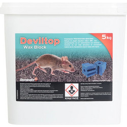 Dominate Plus Devil Top Wax Block Ποντικοφάρμακο 5kg