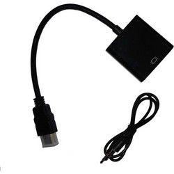 NG ΜΕΤΑΤΡΟΠΕΑΣ HDMI MALE ΣΕ VGA FEMALE ΜΕ AUDIO ADAPTER