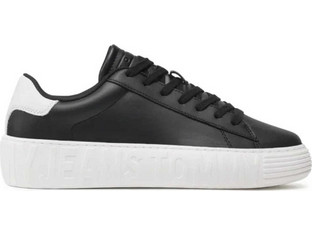 Tommy Jeans Ανδρικά Sneakers Μαύρα EM0EM01159-BDS