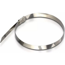 Ανοξείδωτο δεματικό καλωδίων 4.6 x 250mm συσκευασία 100 τεμαχίων V-TAC 11189
