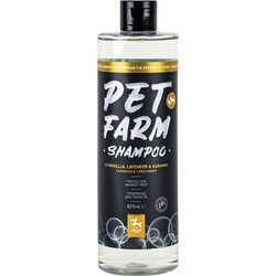 PQP Pet Farm Shampoo Σαμπουάν + Conditioner Για Σκύλους Και Γάτες Με Έλαια Citronella, Lavender, Geraniol 625ml