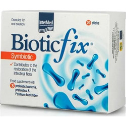 InterMed BioticFix Symbiotic Προβιοτικά & Πρεβιοτικά 20 Φακελάκια