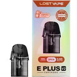 Lost Vape E Plus V2 Pod Cartridge 0.6Ohm