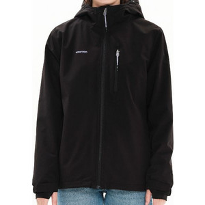 Emerson Γυναικείο Μπουφάν Χειμωνιάτικο Softshell Μακρύ Αντιανεμικό Μαύρο 222.EW10.31 Emerson Γυναικείο Μπουφάν Χειμωνιάτικο Softshell Μακρύ Αντιανεμικό Μαύρο 222.EW10.31