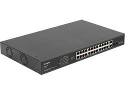 Lanberg RSFE-24P-2C-360 Unmanaged L2 Switch με 24 Θύρες Ethernet 1000Mbps και 2 SFP θύρες