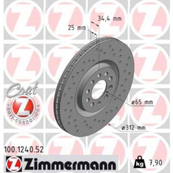 Zimmermann Δισκόπλακα - 100.1240.52