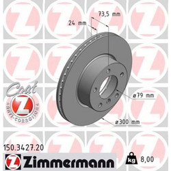 Zimmermann Δισκόπλακα - 150.3427.20